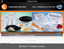 Tablet Screenshot of panagawa.com